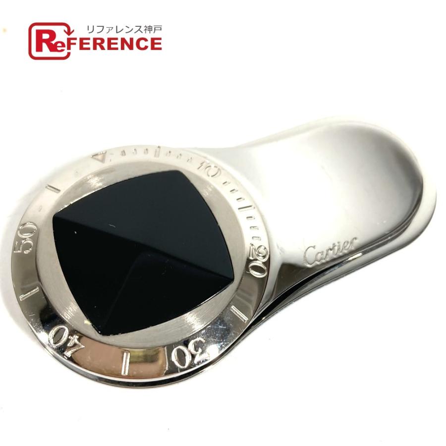 CARTIER カルティエ ロゴ 財布 マネークリップ シルバー ユニセックス【中古】 | Cartier