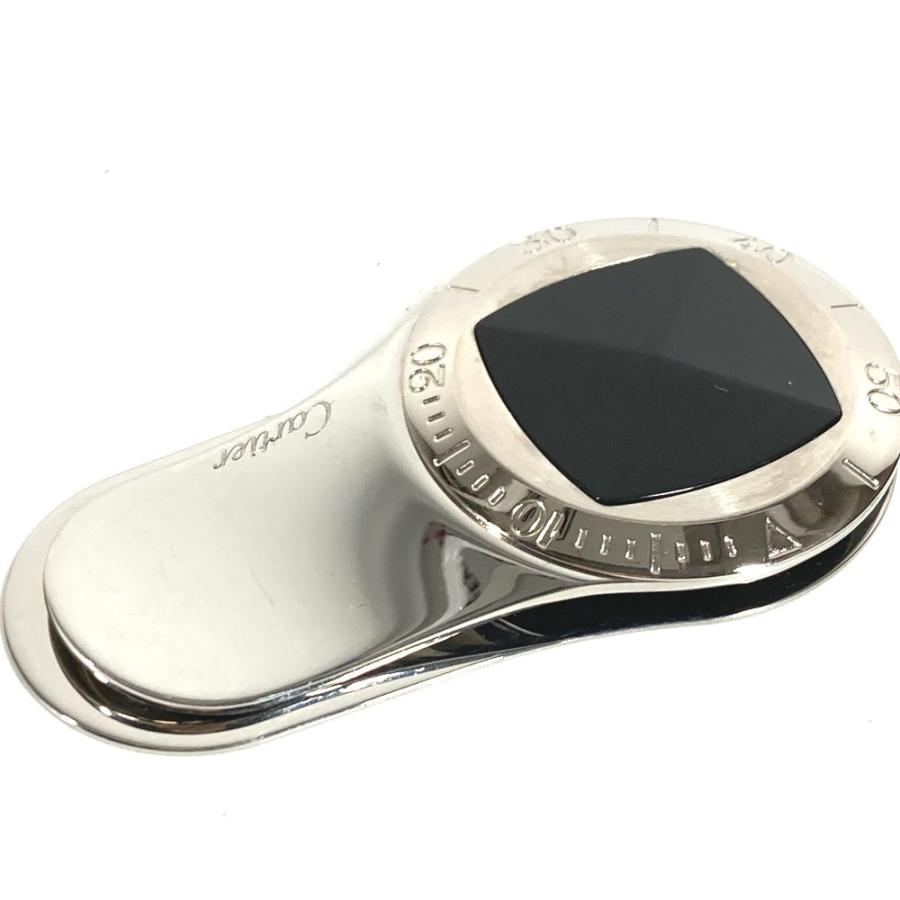 CARTIER カルティエ ロゴ 財布 マネークリップ シルバー ユニセックス【中古】 | Cartier | 03