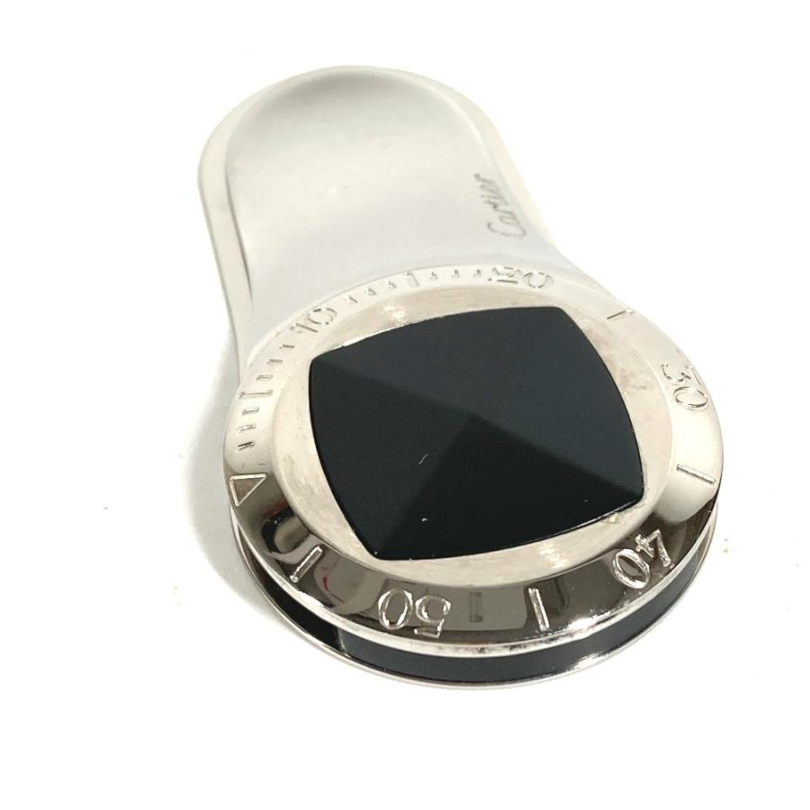 CARTIER カルティエ ロゴ 財布 マネークリップ シルバー ユニセックス【中古】 | Cartier | 04