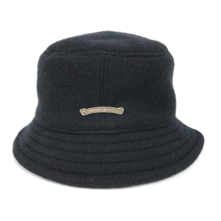 美品 CHROME HEARTS クロムハーツ CH ロゴ ハット帽 帽子 バケットハット ボブハット ニットハット ハット ブラック ユニセックス【中古】 |  | 04