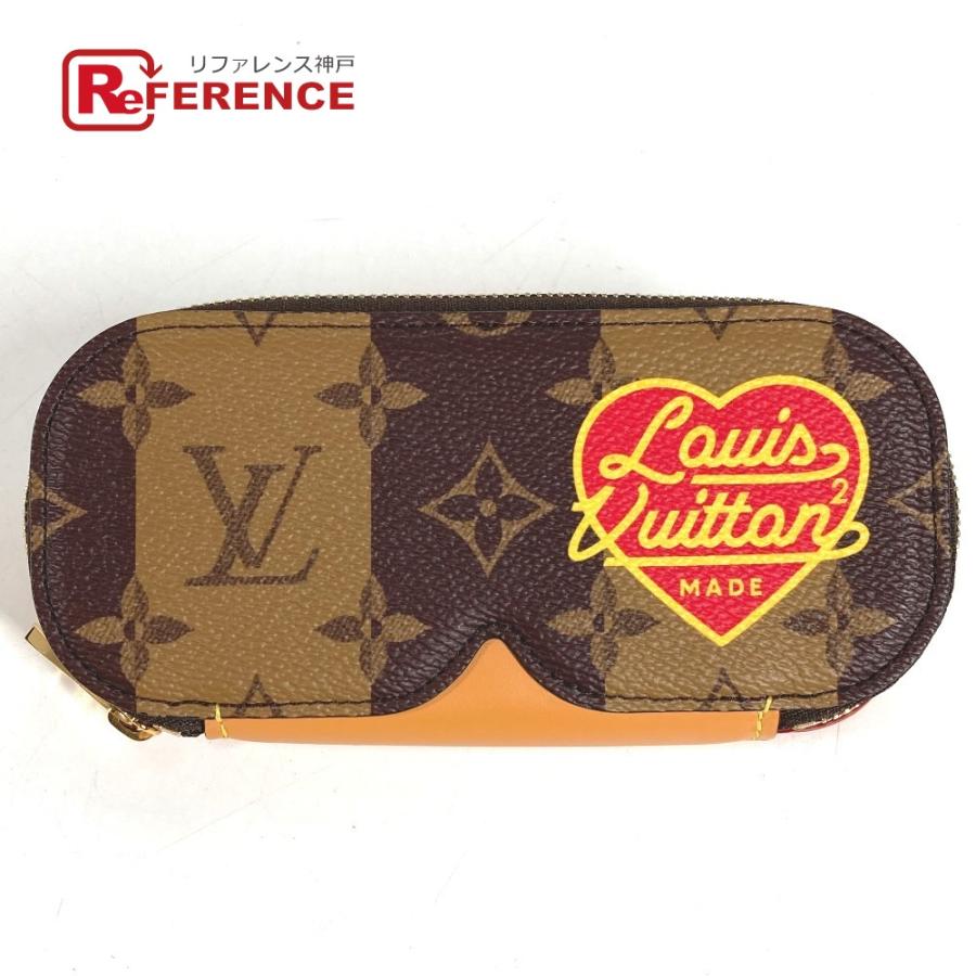 新品同様 LOUIS VUITTON ルイヴィトン GI0717 エテュイリュネットGM メガネケース サングラスケース ポーチ モノグラム NIGO 【中古】 | LOUIS VUITTON