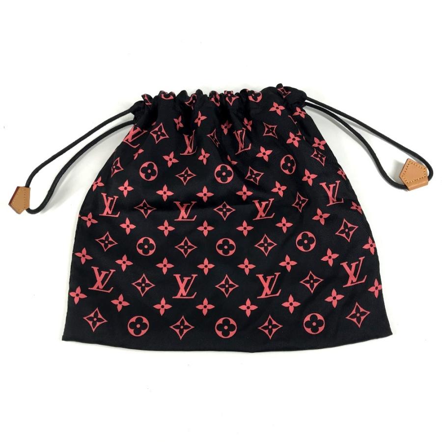 美品 LOUIS VUITTON ルイヴィトン MP2279 ポーチ 付属品のポーチのみ 巾着ポーチ モノグラム  ポーチ ブラック ユニセックス【中古】 | LOUIS VUITTON | 01