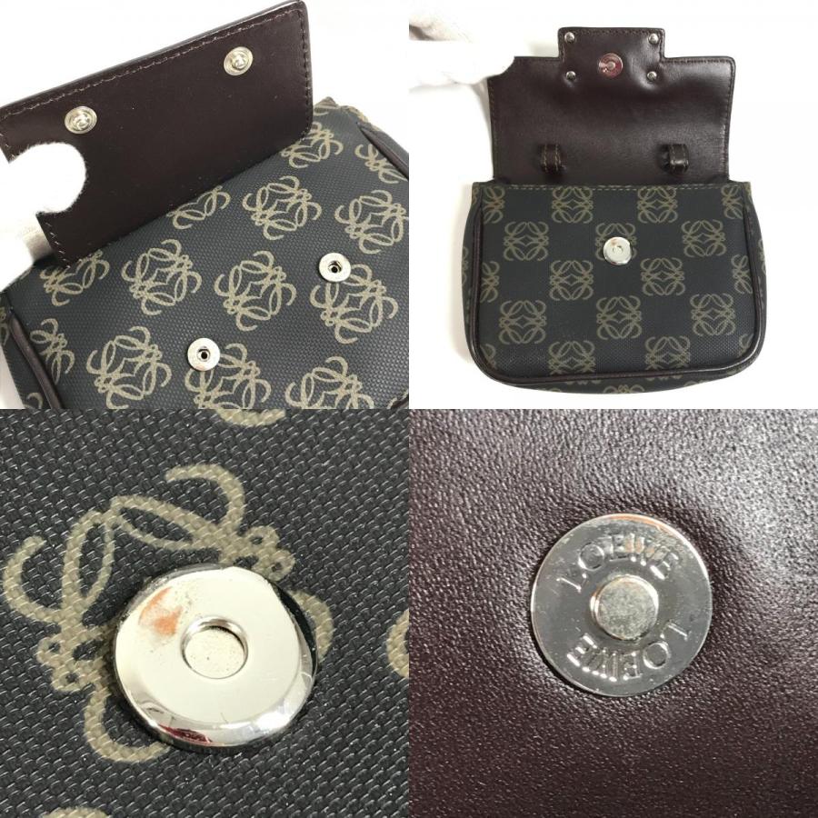 LOEWE ロエベ アナグラム ロゴ ウエストバッグ ボディバッグ カバン ポーチ ブラウン ユニセックス【中古】 | LOEWE | 08