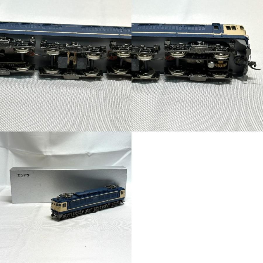 no brand ノーブランド EF65-500 電気機関車 特急色 組立品 ホビー 玩具 HOゲージ エンドウ KTMモーター仕様 鉄道模型【中古】 |  | 09