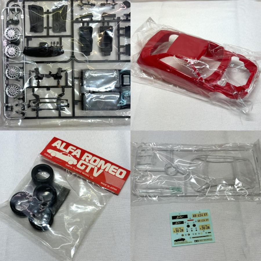 未使用 TAMIYA タミヤ 1/24 アルファロメオ GTV 昭和 おもちゃ 玩具 オブジェ 置物 ホビー プラモデル レッド ユニセックス【中古】 |  | 09