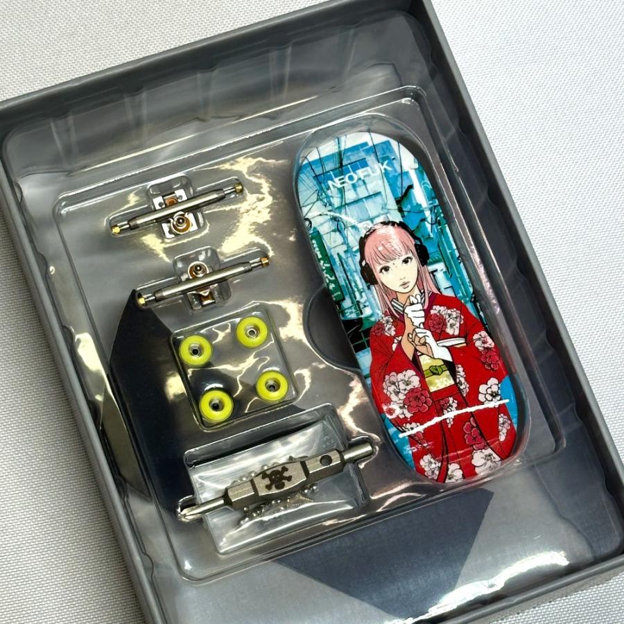 未使用 NEOFUK ネオフク NEOFUK × Backside works. 指スケ -退魔デッキ フィンガーボード オブジェ 置物 ホビー【中古】 |  | 02