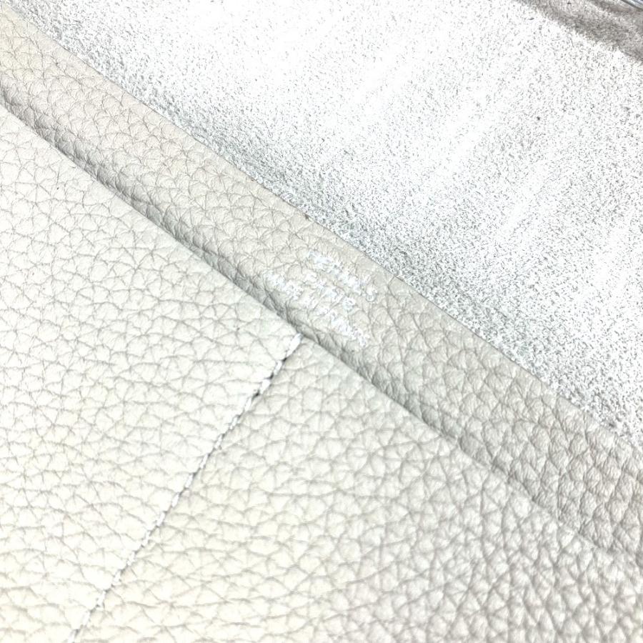 HERMES エルメス ユリス ネオ PM　ユリスネオPM ステーショナリー システム手帳 ケース ノートカバー 手帳カバー ライトグレー系 【中古】 | HERMES | 08