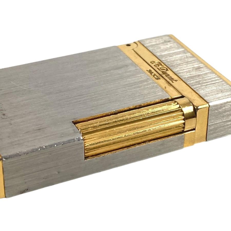 S.T.Dupont エス・テー・デュポン ライン2 ライン 2 喫煙具 タバコ 煙草 ライター ゴールド ユニセックス【中古】 |  | 05