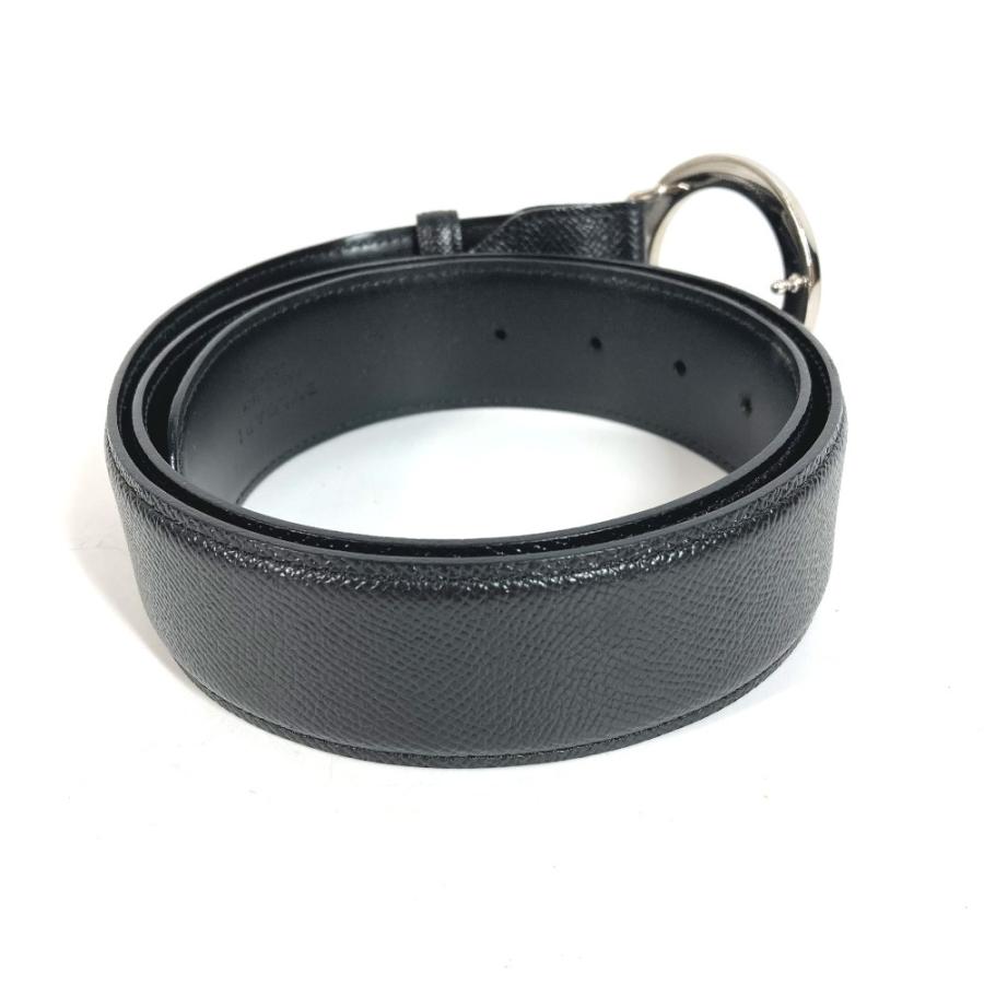 BVLGARI ブルガリ ブルガリブルガリロゴ バックル ボトムス用ベルト ベルト ブラック メンズ【中古】 | BVLGARI | 05