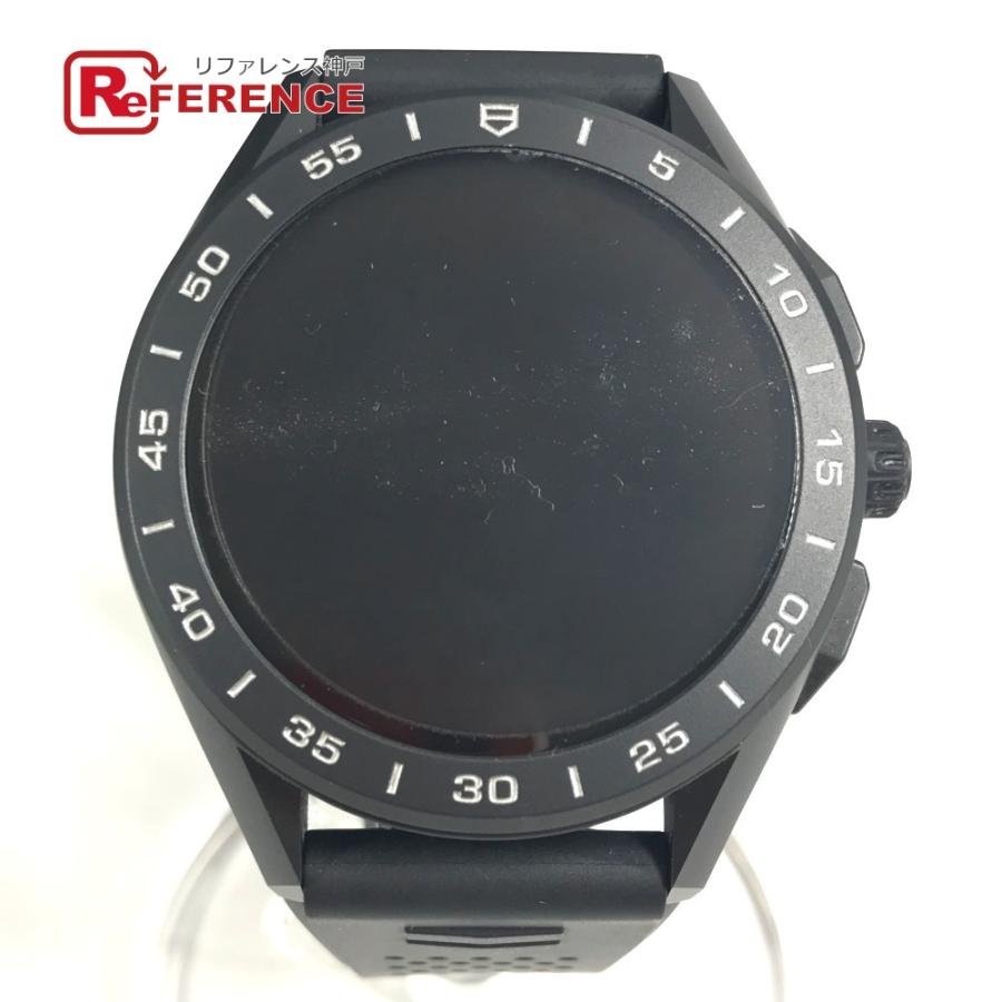 TAG HEUER タグホイヤー SBG8A80 Connected Calibre E3 45mm コネクッド ウォッチ スマートウォッチ 時計 腕時計 ブラック メンズ【中古】 | 