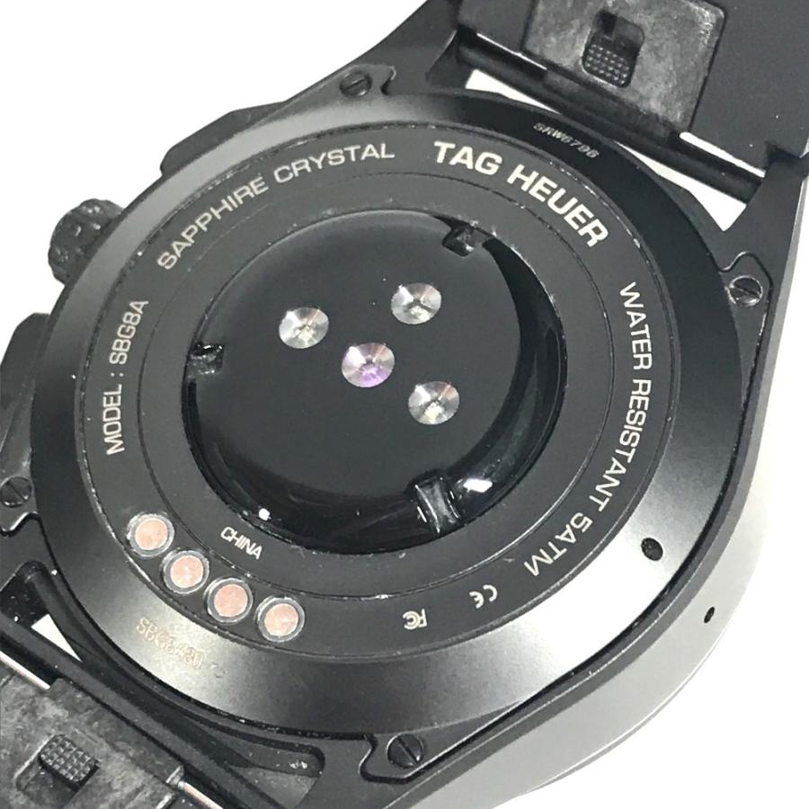 TAG HEUER タグホイヤー SBG8A80 Connected Calibre E3 45mm コネクッド ウォッチ スマートウォッチ 時計 腕時計 ブラック メンズ【中古】 |  | 01