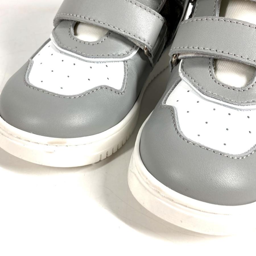 未使用 Dior ディオール ベビー B27 アップタウン ロートップスニーカー 靴 シューズ  トロッター ロゴ スニーカー グレー キッズ【中古】 |  | 01