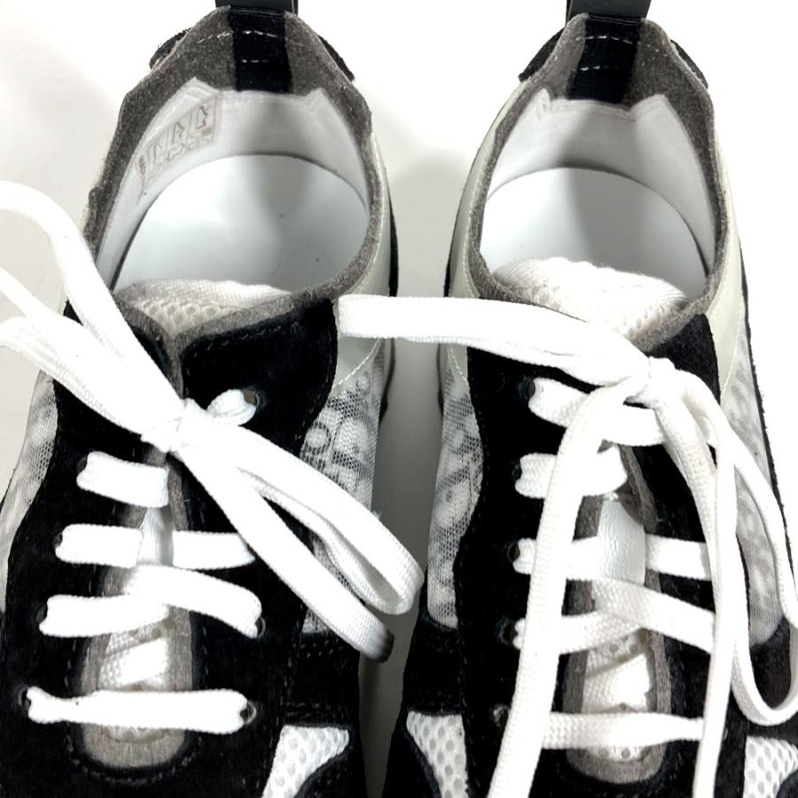 美品 Dior ディオール トロッター ロゴ 靴 シューズ 紐  スニーカー ブラック キッズ【中古】 |  | 02