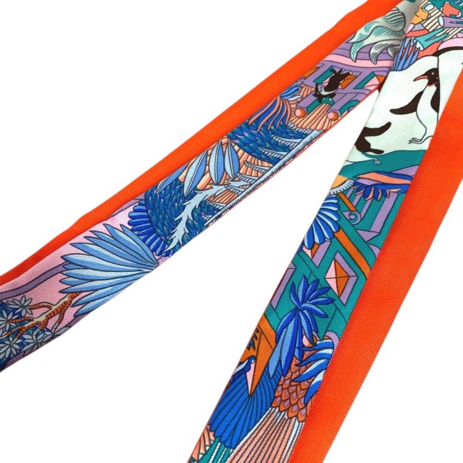 未使用 HERMES エルメス ツイロン バンドースカーフ スカーフ マルチカラー ユニセックス【中古】 | HERMES | 01
