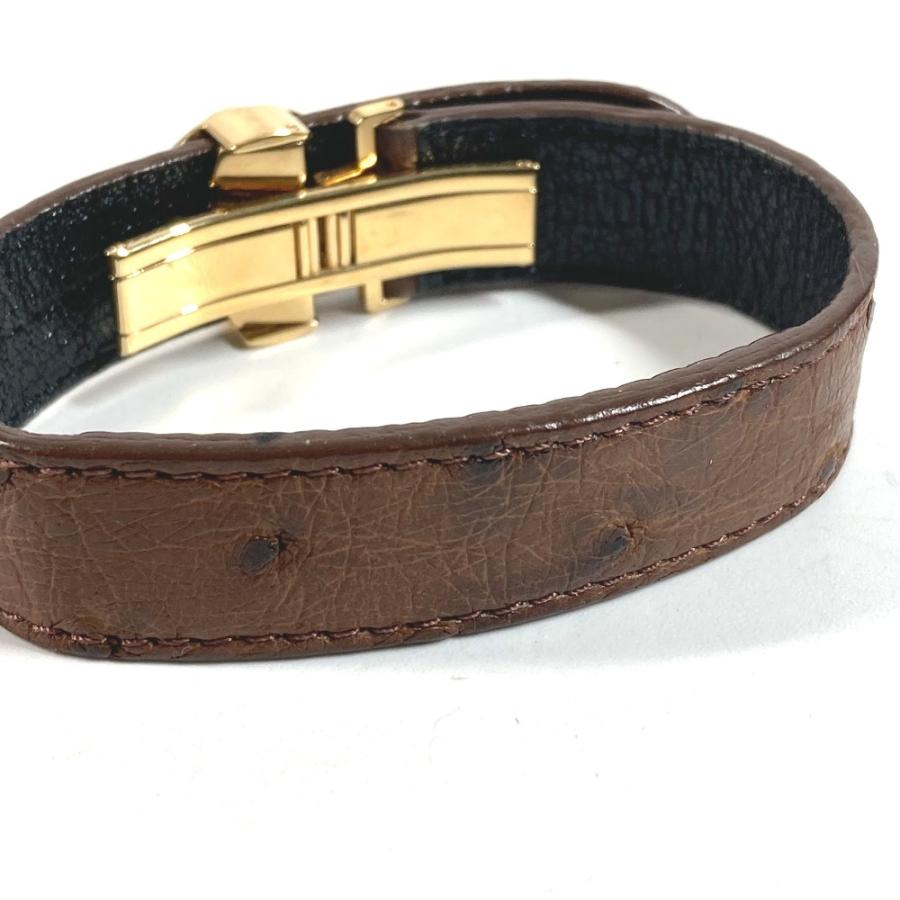 LOUIS VUITTON ルイヴィトン M64441 グッドラック ブレス バングル アクセサリー ブレスレット ブラウン ユニセックス【中古】 | LOUIS VUITTON | 04