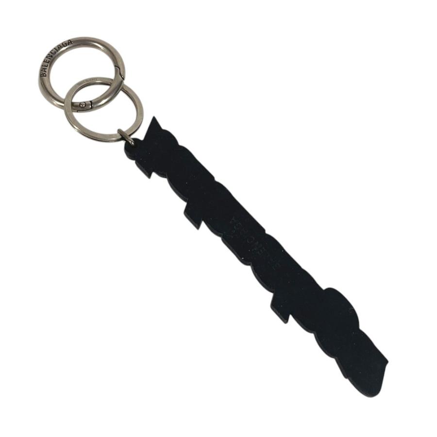 BALENCIAGA バレンシアガ ロゴ バッグチャーム アクセサリー  キーホルダー ピンク ユニセックス【中古】 | BALENCIAGA | 03