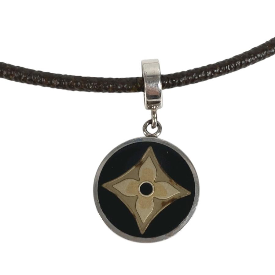 LOUIS VUITTON ルイヴィトン M65495 パンダンティフフルールモノグラム チョーカー アクセサリー モノグラム ネックレス ブラウン【中古】 | LOUIS VUITTON | 01