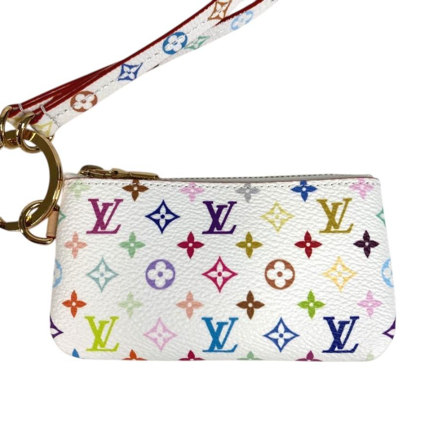 未使用 LOUIS VUITTON ルイヴィトン M14099 フォンホルダー LV×TM モノグラムマルチカラー 村上隆 コインケース ブロン ホワイト 【中古】 | LOUIS VUITTON | 03