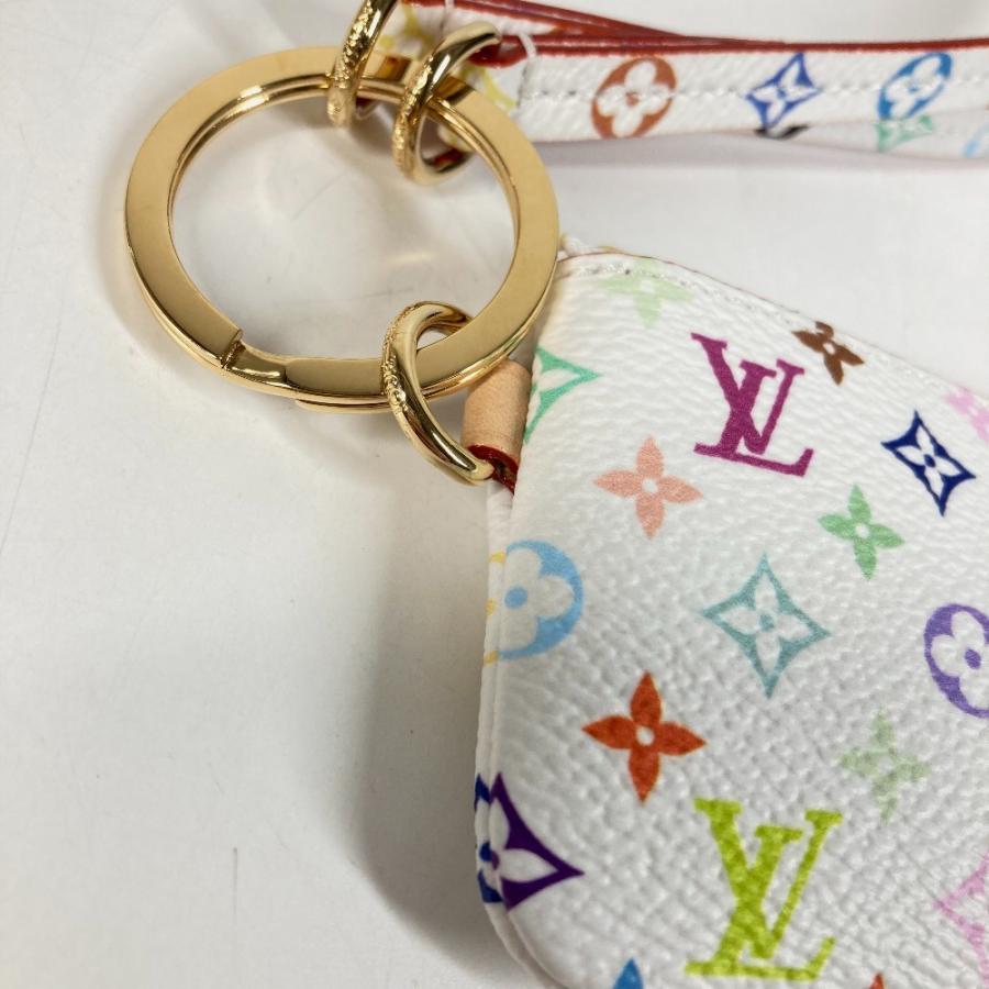 未使用 LOUIS VUITTON ルイヴィトン M14099 フォンホルダー LV×TM モノグラムマルチカラー 村上隆 コインケース ブロン ホワイト 【中古】 | LOUIS VUITTON | 06