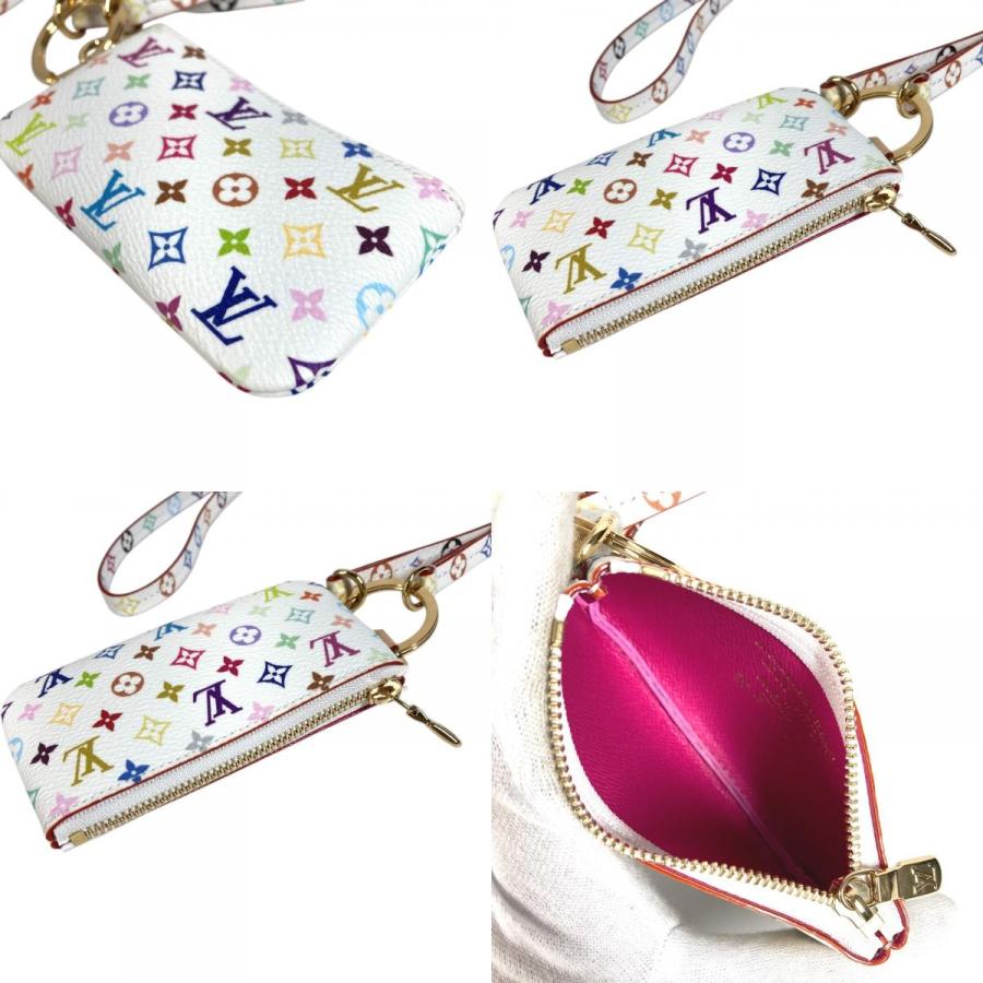 未使用 LOUIS VUITTON ルイヴィトン M14099 フォンホルダー LV×TM モノグラムマルチカラー 村上隆 コインケース ブロン ホワイト 【中古】 | LOUIS VUITTON | 08