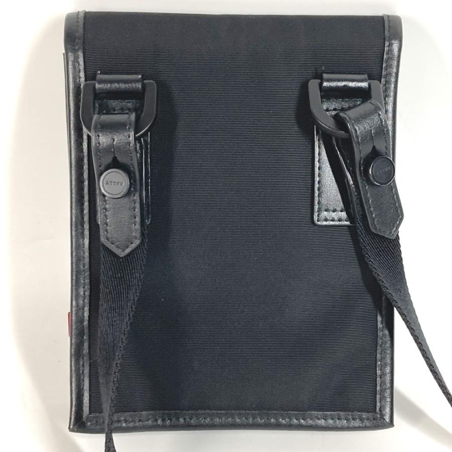 BALLY バリー ロゴ カバン 斜め掛け フラップ  ショルダーバッグ ブラック ユニセックス【中古】 | Bally | 08