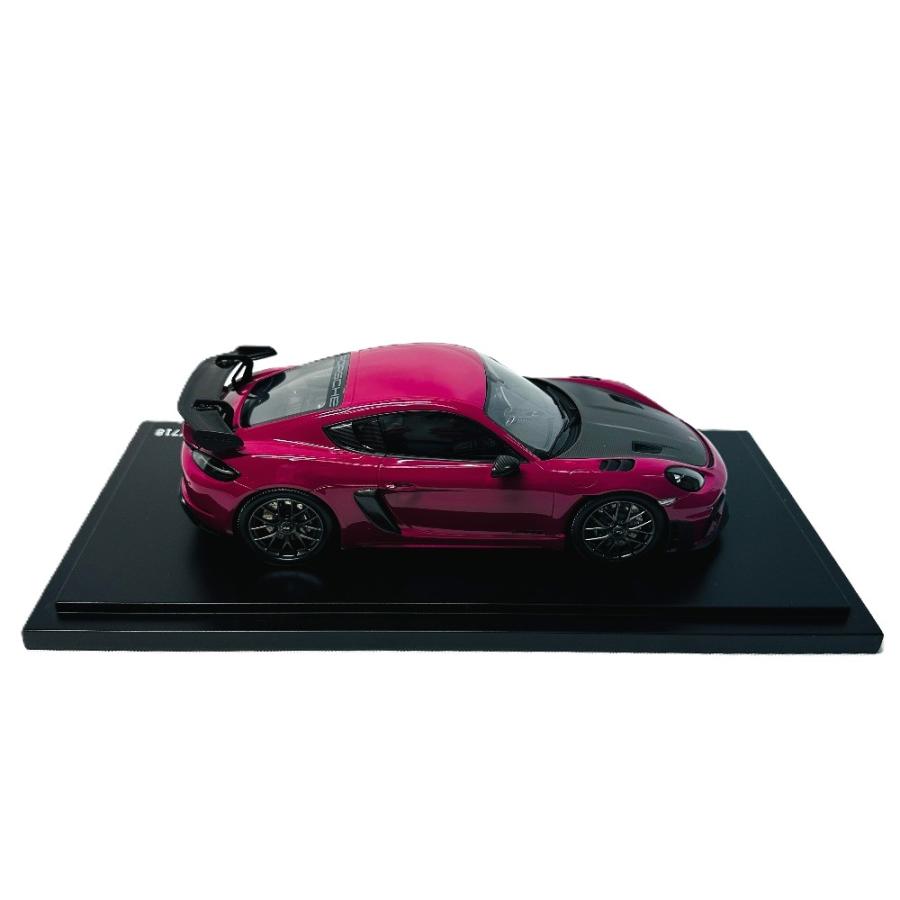 新品同様 PORSCHE ポルシェ 718 (982) ケイマン GT4 RS 2021 スタールビー1/18  置物 オブジェ スパーク ユニセックス【中古】 |  | 02