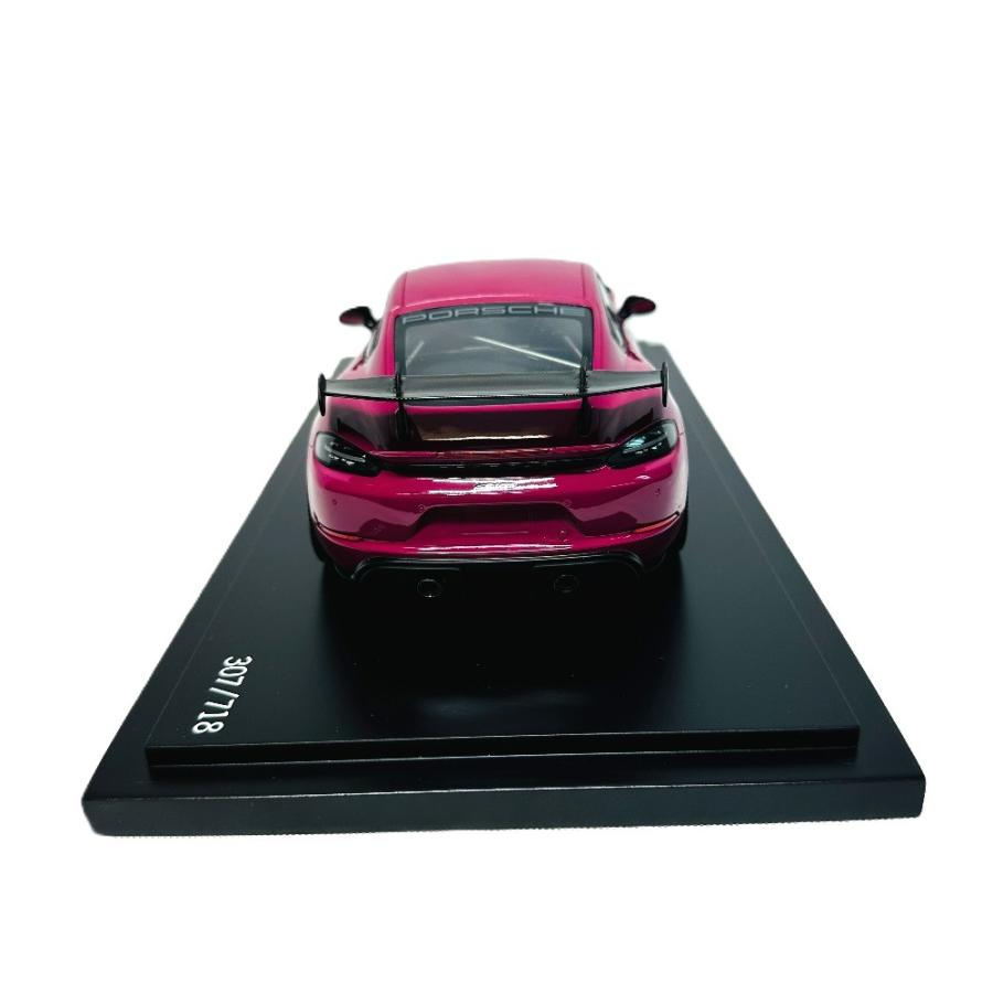 新品同様 PORSCHE ポルシェ 718 (982) ケイマン GT4 RS 2021 スタールビー1/18  置物 オブジェ スパーク ユニセックス【中古】 |  | 03