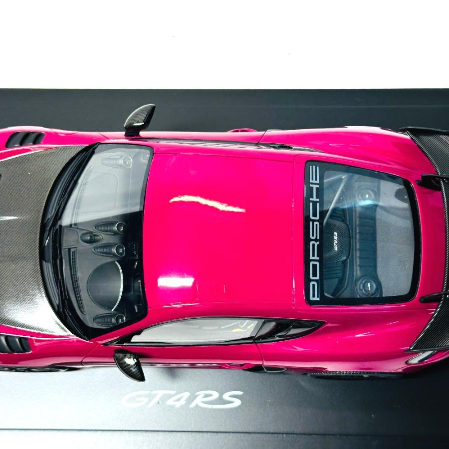 新品同様 PORSCHE ポルシェ 718 (982) ケイマン GT4 RS 2021 スタールビー1/18  置物 オブジェ スパーク ユニセックス【中古】 |  | 04