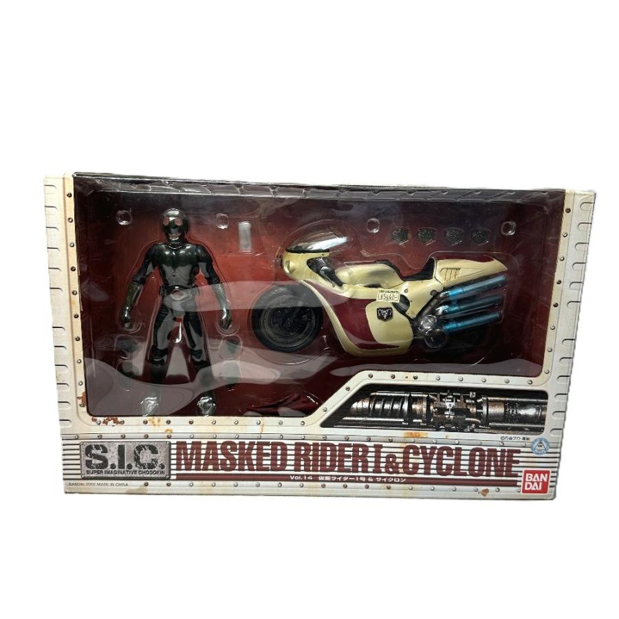 新品同様 BANDAI バンダイ 仮面ライダー1号&サイクロン ホビー 昭和 玩具 おもちゃ 電車 Vol.14 フィギュア ユニセックス【中古】 | 
