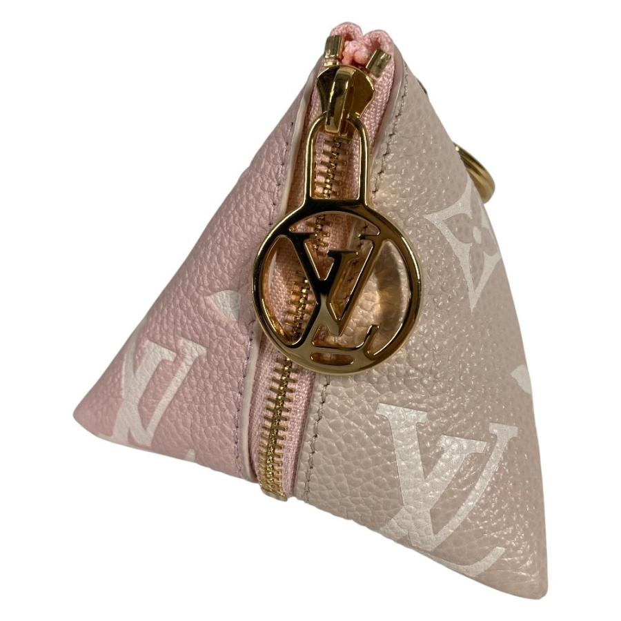 LOUIS VUITTON ルイヴィトン M00669 ベルランゴ  バッグチャーム  財布 コインケース 小銭入れ モノグラム キーホルダー ピンク 中古 | LOUIS VUITTON | 01
