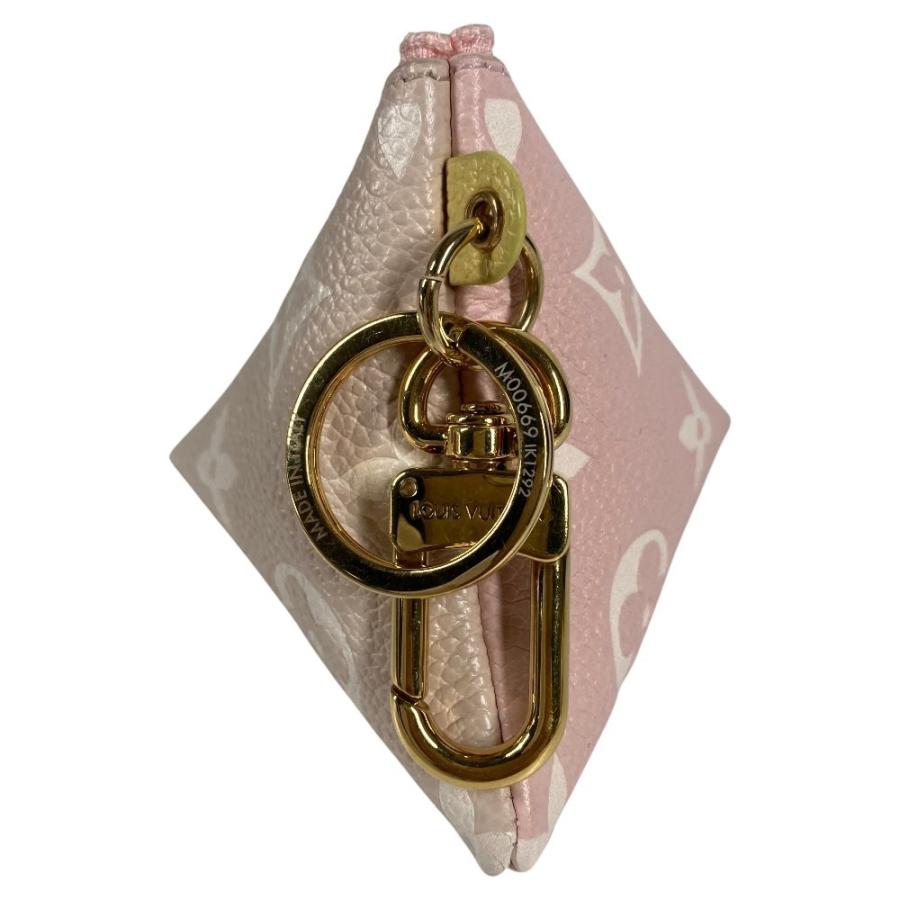 LOUIS VUITTON ルイヴィトン M00669 ベルランゴ  バッグチャーム  財布 コインケース 小銭入れ モノグラム キーホルダー ピンク 中古 | LOUIS VUITTON | 03