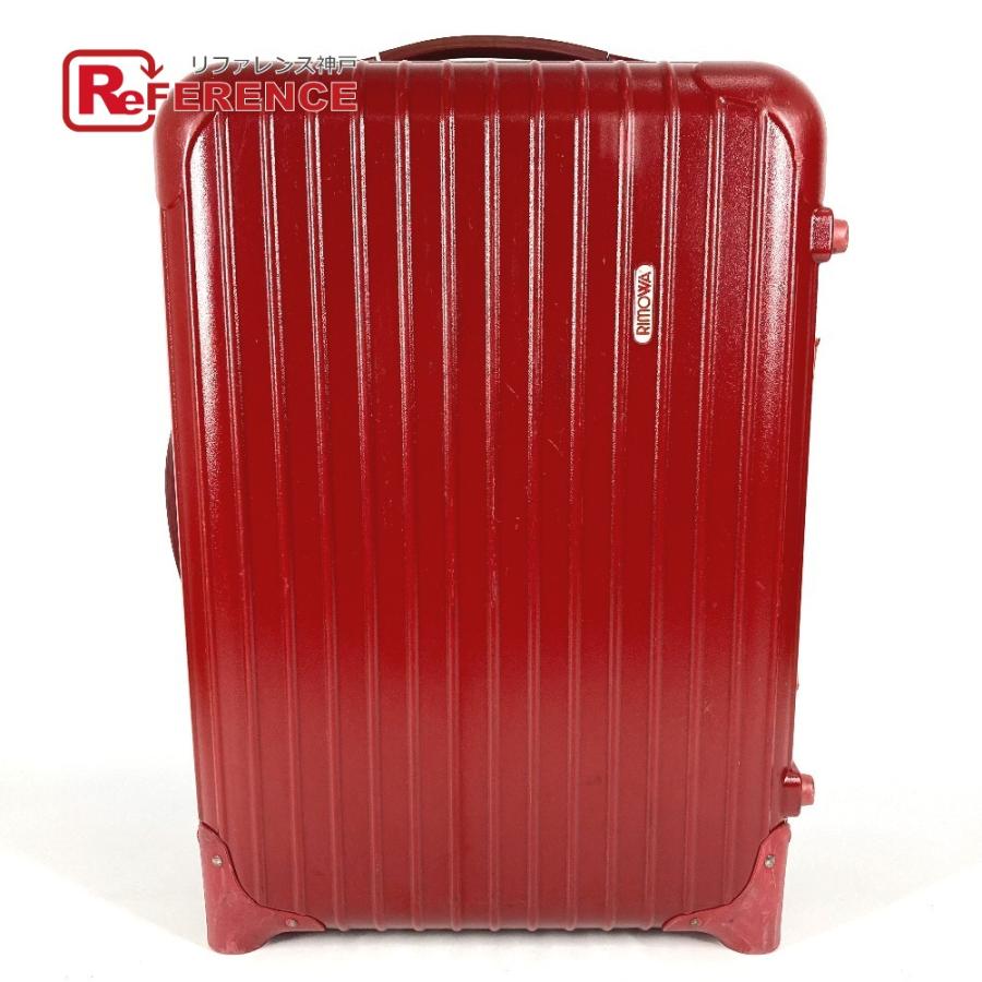 RIMOWA リモワ 855.52 サルサ SALSA 35L マルチホイール 2輪 旅行バッグ トラベルバッグ スーツケース キャリーバッグ レッド【中古】 | RIMOWA