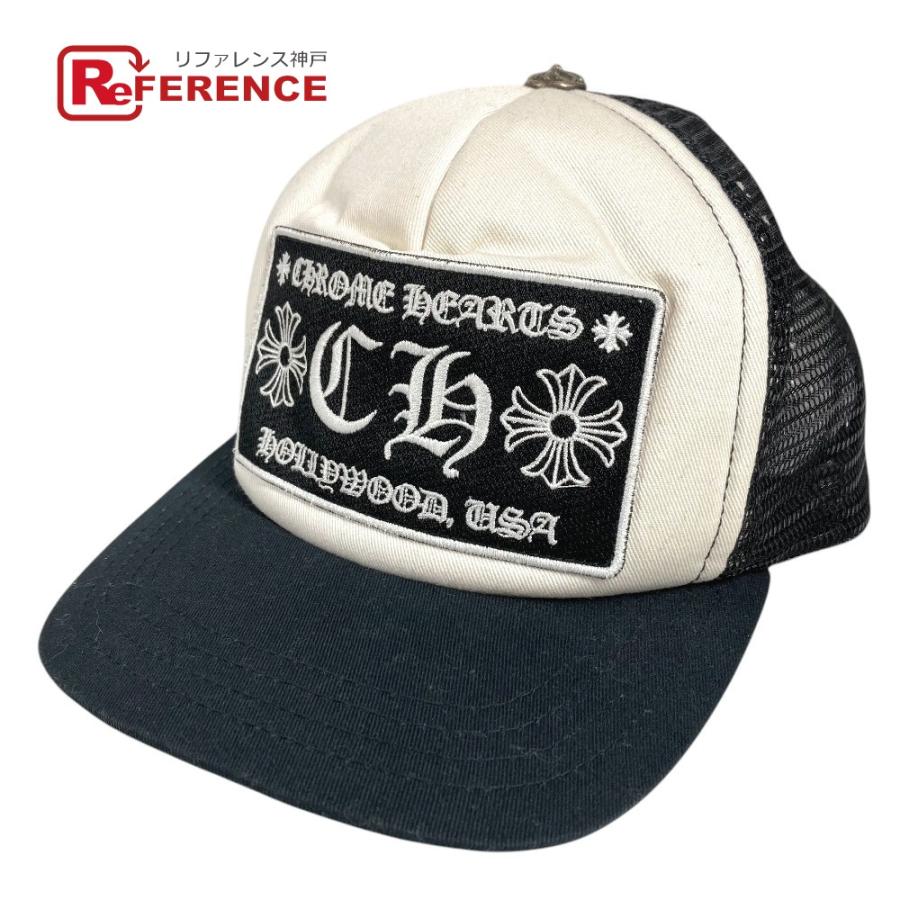 CHROME HEARTS クロムハーツ CHロゴ 帽子 キャップ帽 ベースボール メッシュ キャップ ブラック ユニセックス【中古】 | 