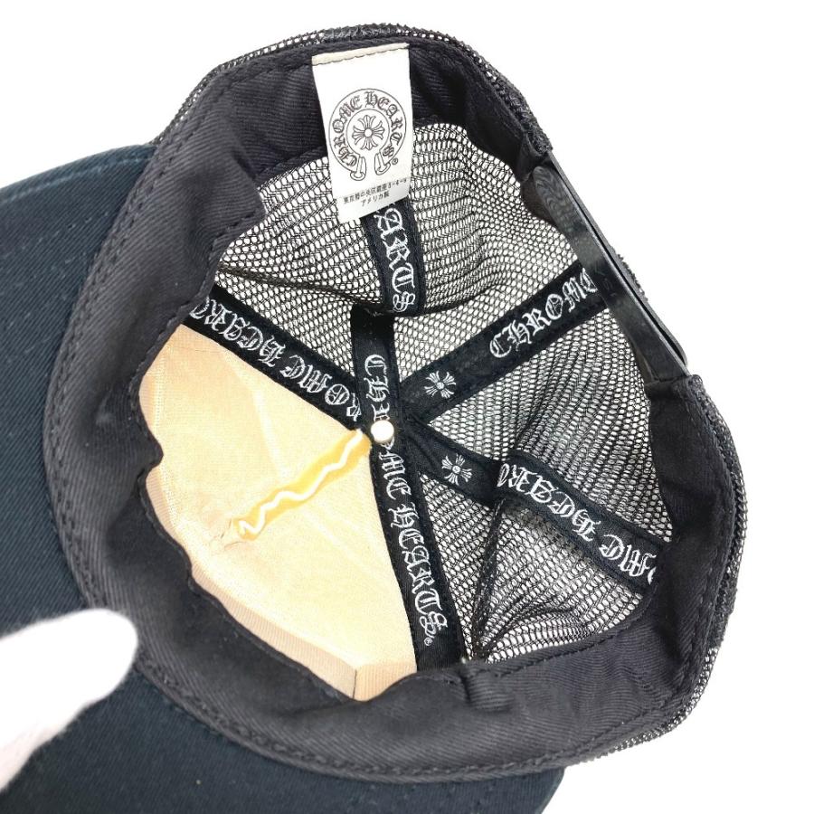 CHROME HEARTS クロムハーツ CHロゴ 帽子 キャップ帽 ベースボール メッシュ キャップ ブラック ユニセックス【中古】 |  | 05