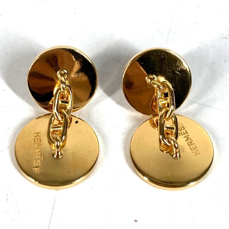 HERMES エルメス ロゴ 24H アクセサリー ジュエリー カフス レッド ユニセックス【中古】 | HERMES | 04
