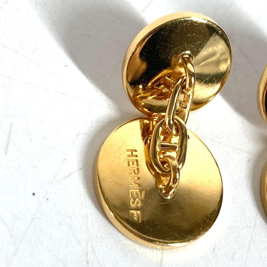 HERMES エルメス ロゴ 24H アクセサリー ジュエリー カフス レッド ユニセックス【中古】 | HERMES | 05