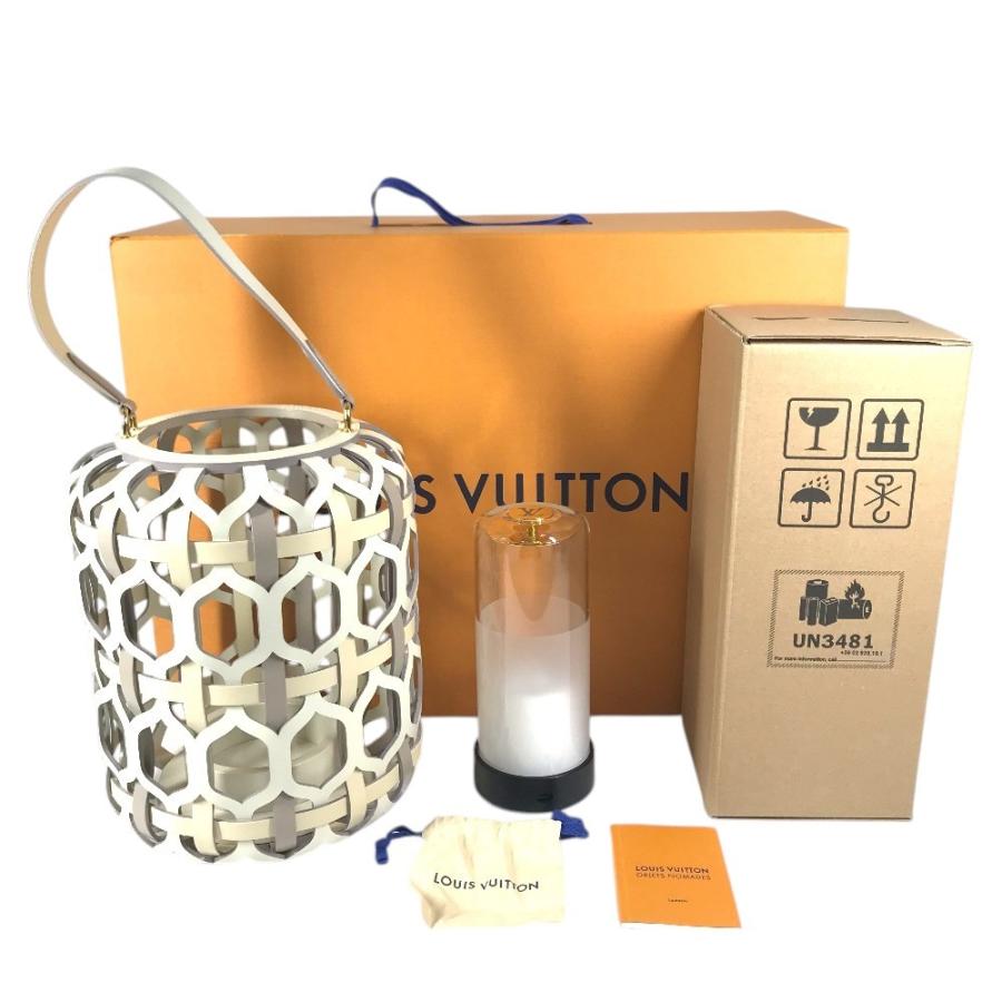 美品 LOUIS VUITTON ルイヴィトン R95483 ランタンPM ザネラート/ボルトット作 オブジェ ノマド  インテリア 置物 ライト 電気【中古】 | LOUIS VUITTON | 01