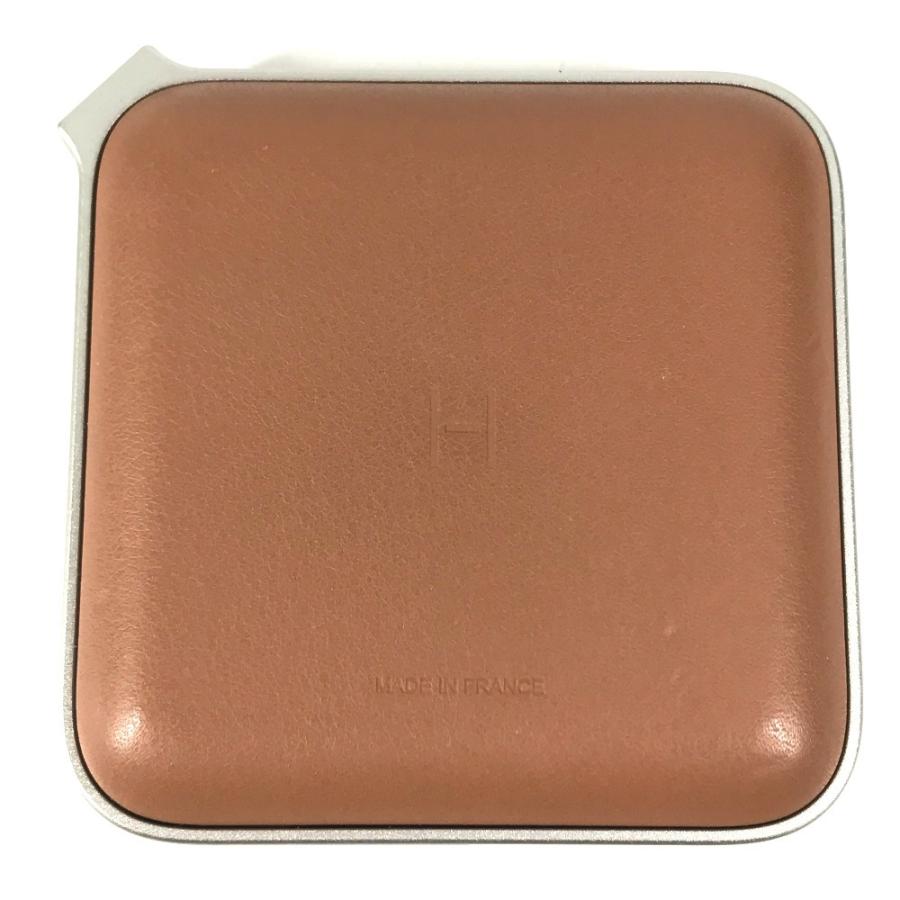 HERMES エルメス ヴォルトH volt'H  ミニ 充電器 モバイルバッテリー インテリア 雑貨 ブラウン ユニセックス【中古】 | HERMES | 01