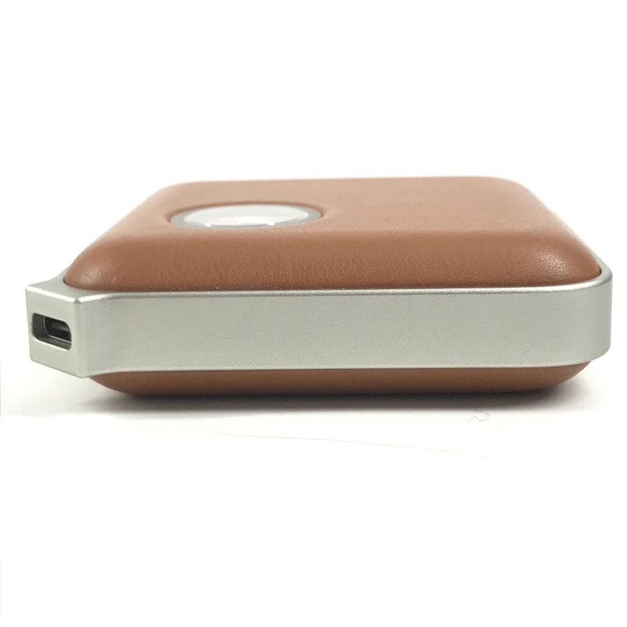HERMES エルメス ヴォルトH volt'H  ミニ 充電器 モバイルバッテリー インテリア 雑貨 ブラウン ユニセックス【中古】 | HERMES | 05