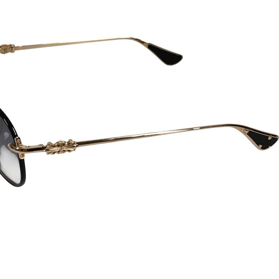 CHROME HEARTS クロムハーツ SPINNER  めがね メガネ アイウェア 眼鏡 ロゴ 眼鏡 ブラック ユニセックス【中古】 |  | 08