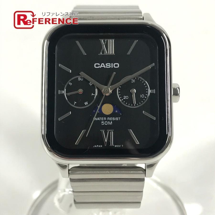 CASIO カシオ MTP-M305D-1A チープカシオ クォーツ スタンダード  腕時計 ブラック ユニセックス【中古】 | CASIO