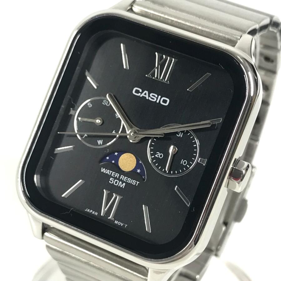 CASIO カシオ MTP-M305D-1A チープカシオ クォーツ スタンダード  腕時計 ブラック ユニセックス【中古】 | CASIO | 01