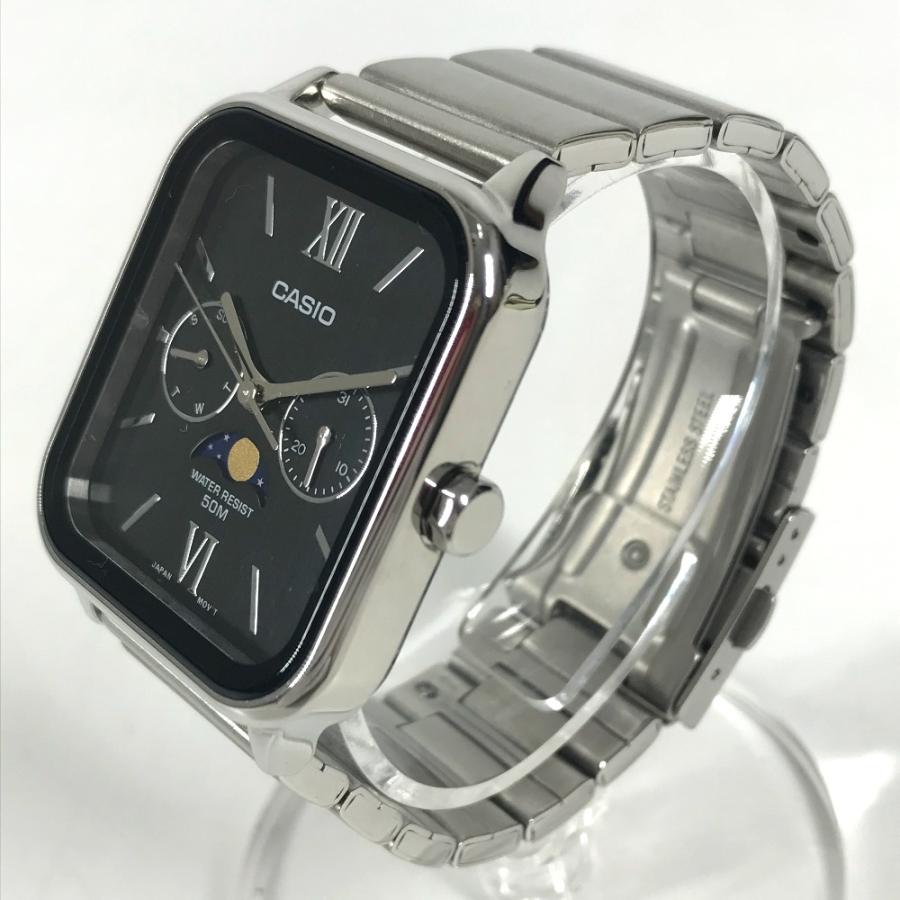 CASIO カシオ MTP-M305D-1A チープカシオ クォーツ スタンダード  腕時計 ブラック ユニセックス【中古】 | CASIO | 02