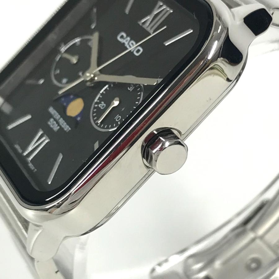 CASIO カシオ MTP-M305D-1A チープカシオ クォーツ スタンダード  腕時計 ブラック ユニセックス【中古】 | CASIO | 04