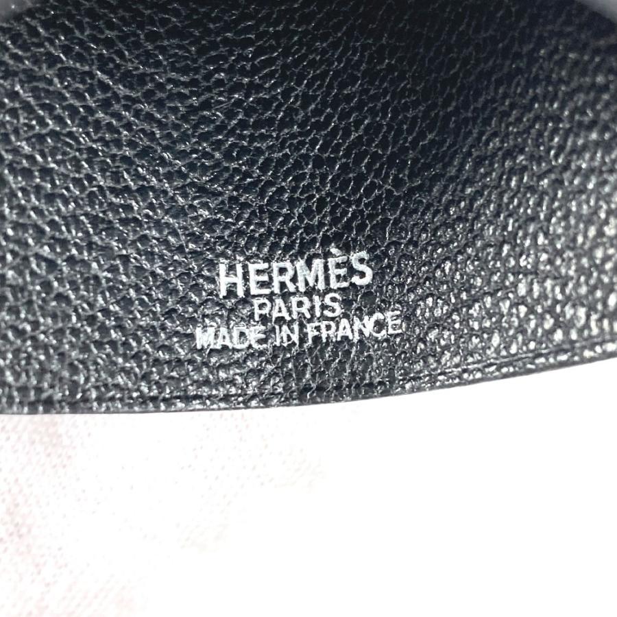 HERMES エルメス クロシェット キーリング バッグチャーム チャーム レザー ヴィンテージ ネックレス ブラック ユニセックス【中古】 | HERMES | 07