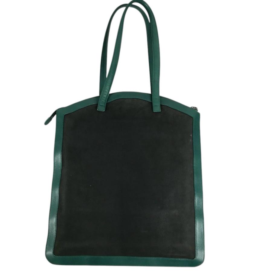 BVLGARI ブルガリ S.Bulgari ロゴ 斜め掛け カバン ポシェット ショルダーバッグ PVC/レザー グリーン ブラック ユニセックス【中古】 | BVLGARI | 01