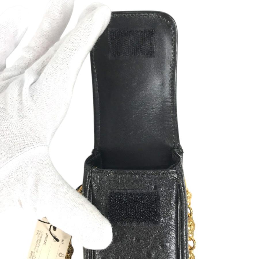 美品 VERSACE ヴェルサーチ サンバースト ロゴ 携帯ポーチ カバン フラップ チェーンバッグ ヴィンテージ ハンドバッグ ブラック【中古】 |  | 07