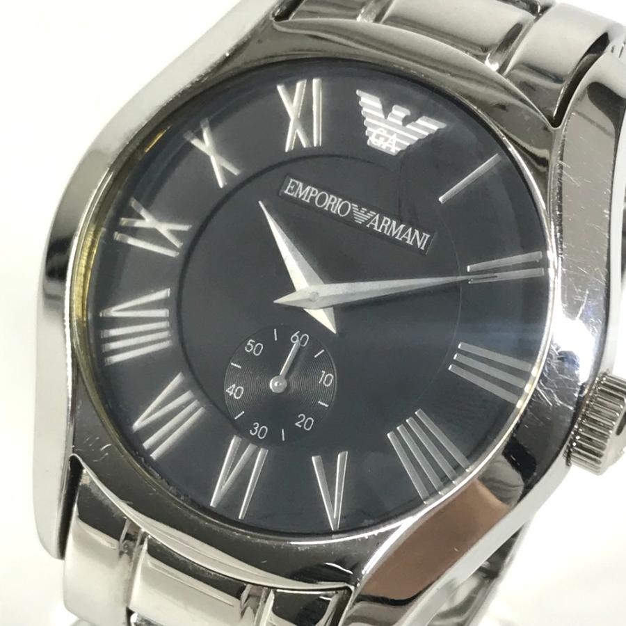 Emporio Armani エンポリオ・アルマーニ AR-0680 腕時計 ブラック メンズ【中古】 | EMPORIO ARMANI | 01