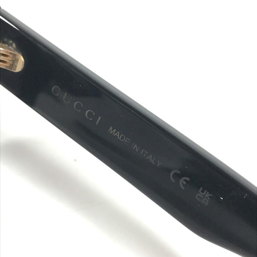 GUCCI グッチ GG1760O ロゴ アイウェア 眼鏡 メガネ サングラス ブラック ユニセックス【中古】 | GUCCI | 07