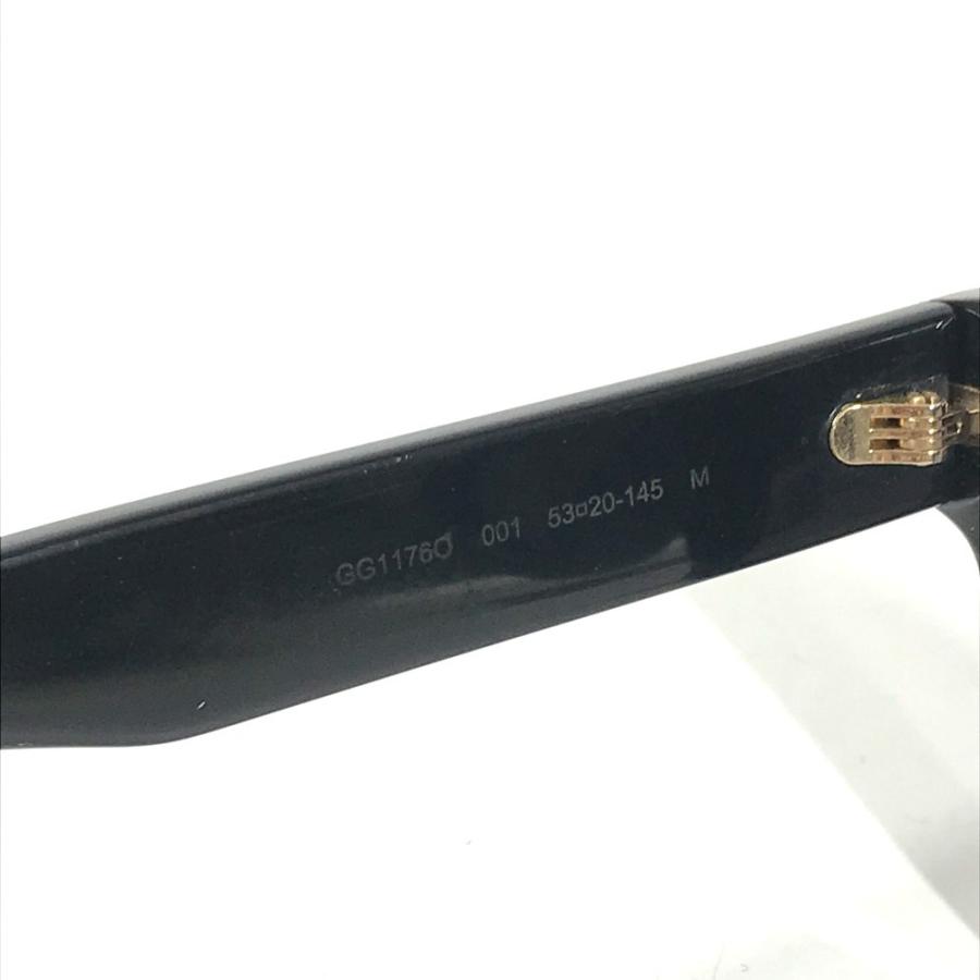 GUCCI グッチ GG1760O ロゴ アイウェア 眼鏡 メガネ サングラス ブラック ユニセックス【中古】 | GUCCI | 08